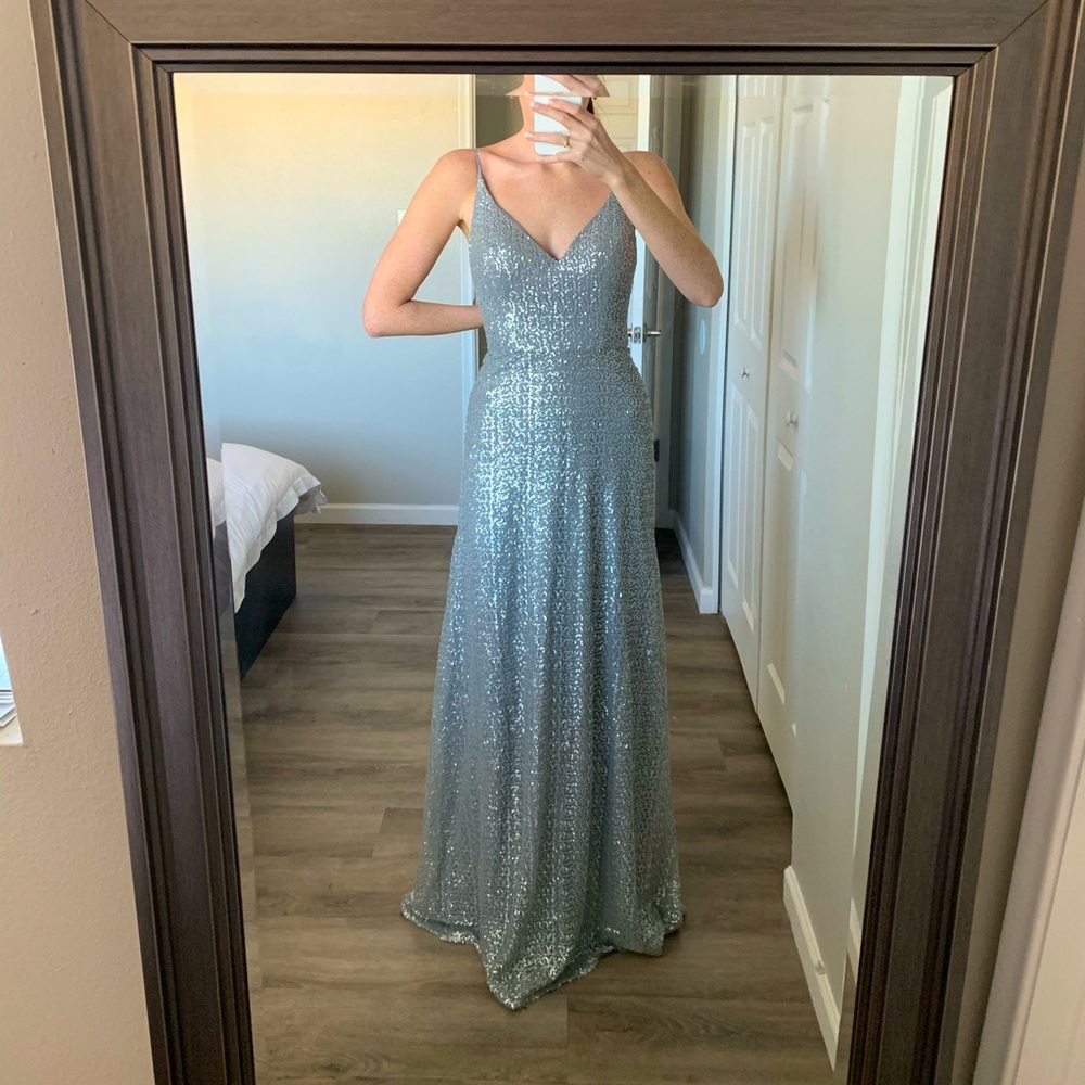 Sequin maxi dress